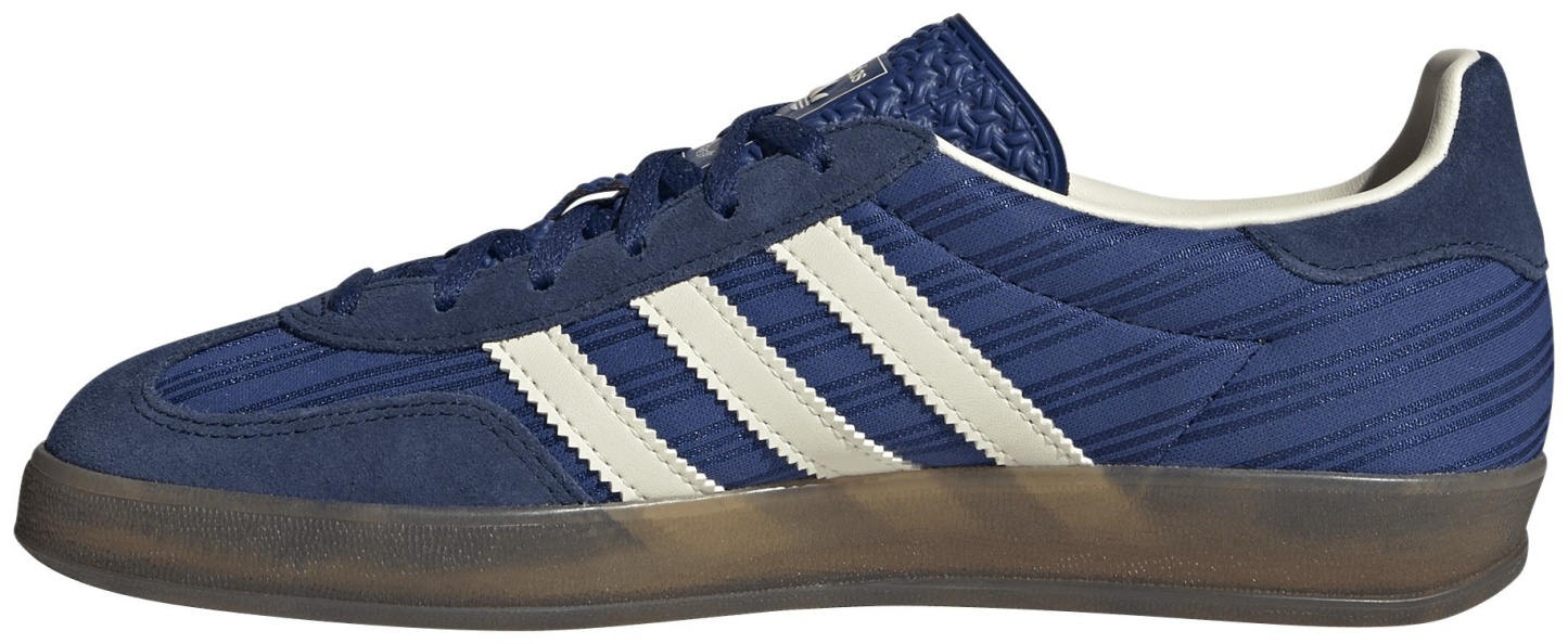 adidas Women's Gazelle Indoor Shoes - Vivid Blue/Stripe - View 6
