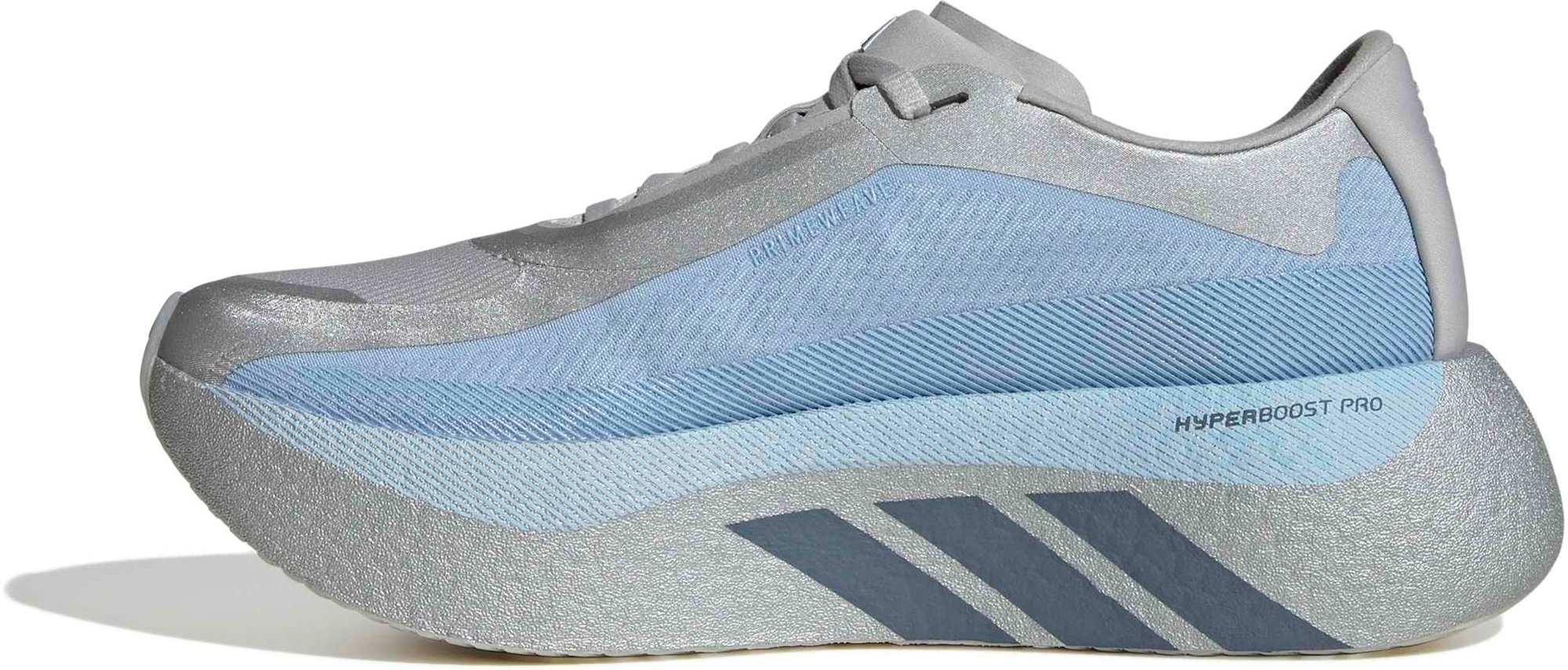 adidas Women's Hyperboost Edge Running Shoes - Grey Two/Steel Rw/Clear Sky - View 9