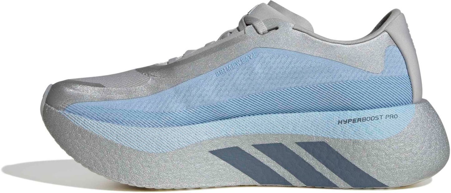 adidas Women's Hyperboost Edge Running Shoes - Grey Two/Steel Rw/Clear Sky - View 9