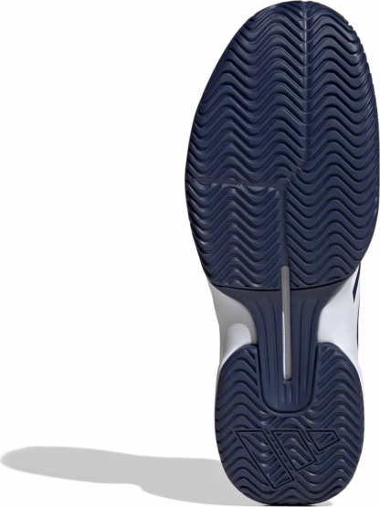 adidas Men's GameCourt 3 All Court Tennis Shoes - Dark Blue/Ftwr White/Core Blk - View 3