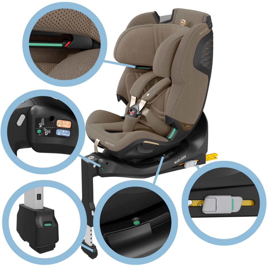 Mathtxi-Cosi Emerthtald 360 Pro Car Seat