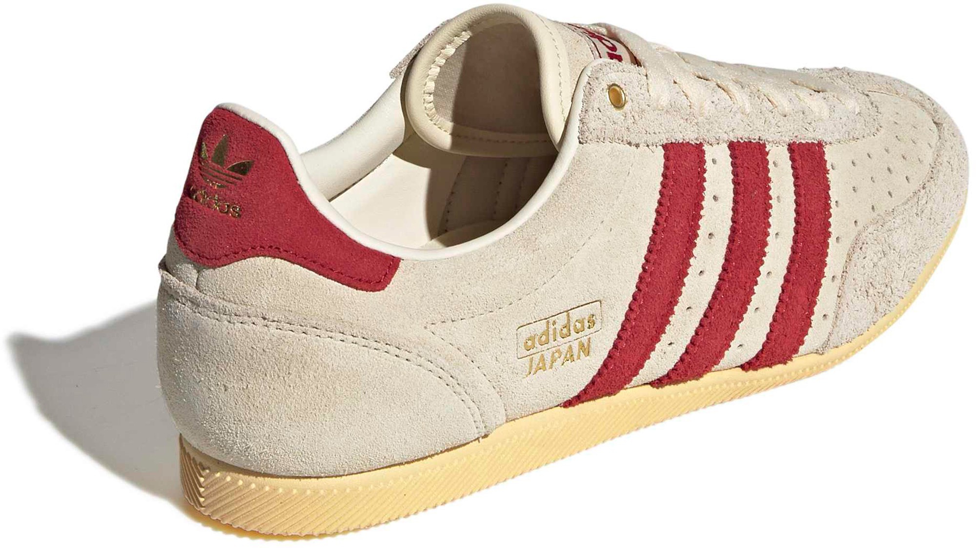 adidas Women's Japan Shoes - Warm Vanlla/Tm Victry Red - View 5