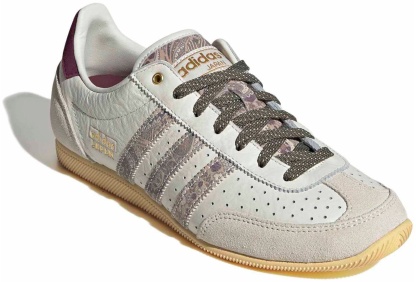 adidas Women's Japan Shoes - Wht/Maroon/Olive Strata - View 6