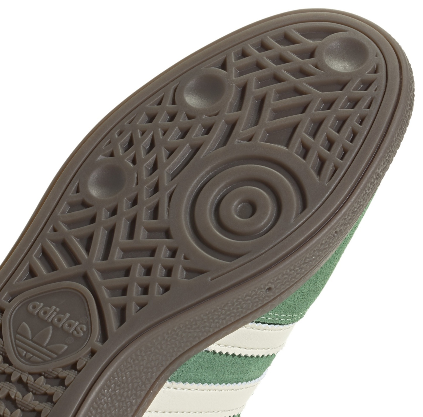 adidas Men's Handball Spezial Shoes - Preloved Green/Creamwhite - View 3