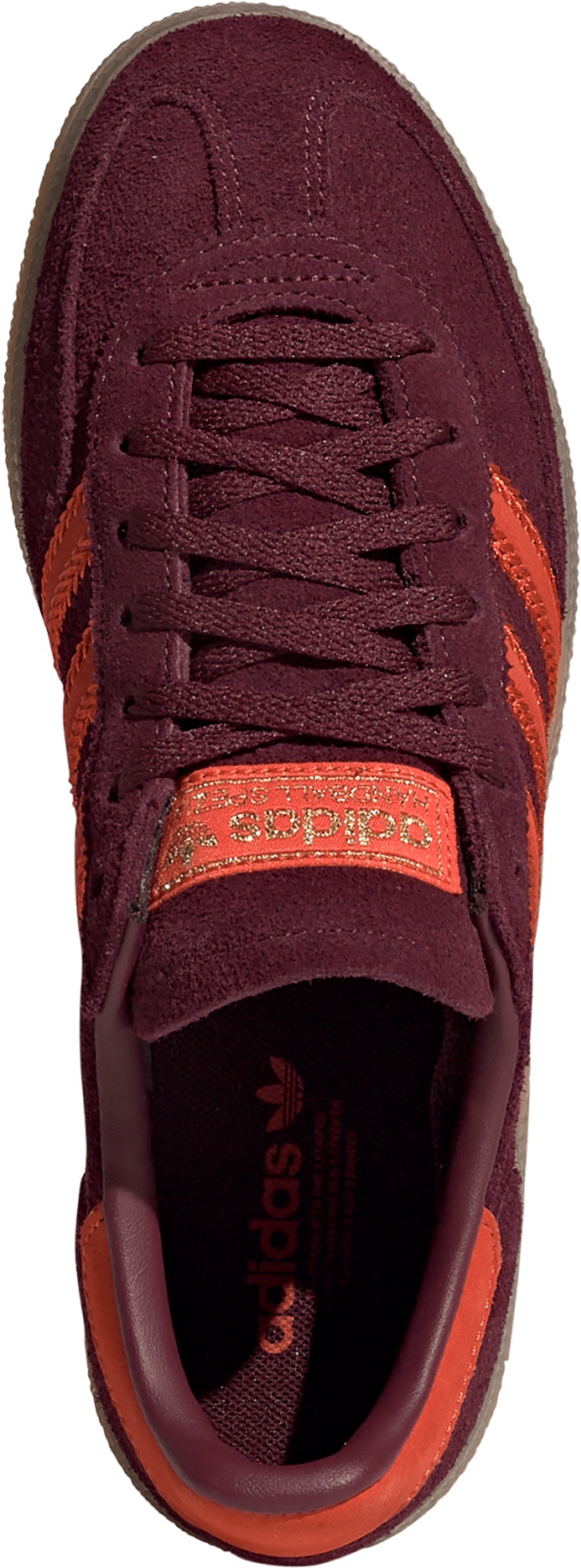 adidas Women's Handball Spezial Shoes - Maroon/Red - View 2