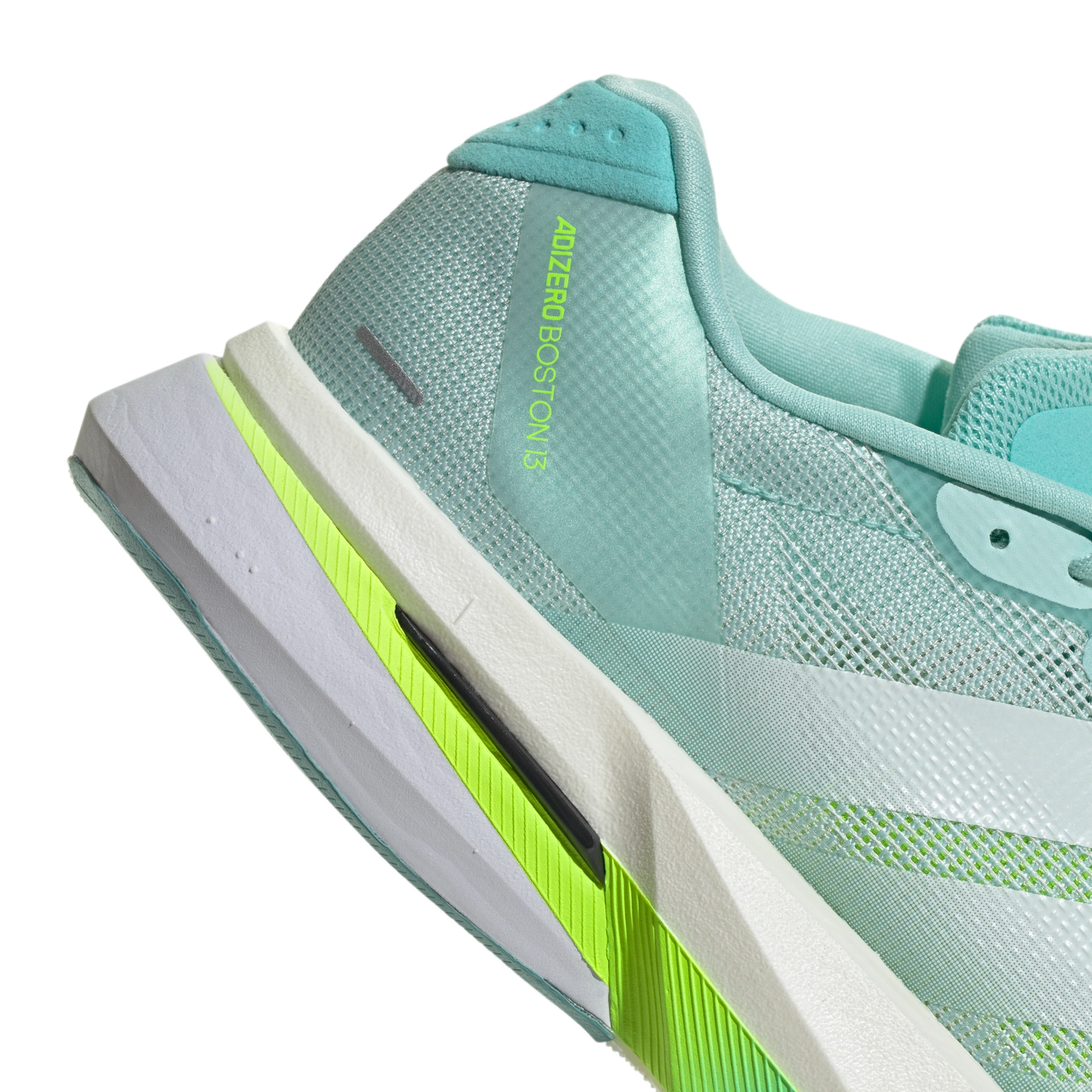 adidas Women's Adizero Boston 13 Running Shoes - Aqua/Silver - View 8