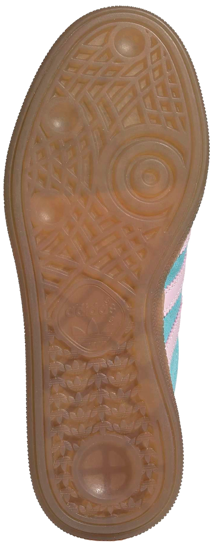 adidas Kids' Grade School Handball Spezial Shoes - Pulse Aqua/Clear Pink/Gum - View 3