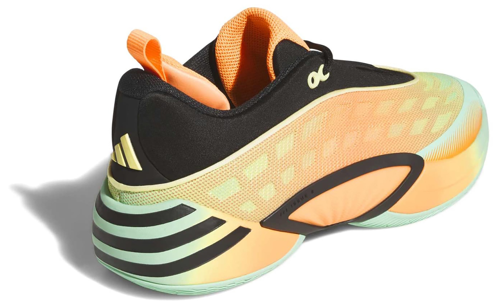 adidas D.O.N. Issue #8 'Panama' Basketball Shoes - Lucid Tangerine/Core Black/Pulse Mint - View 6