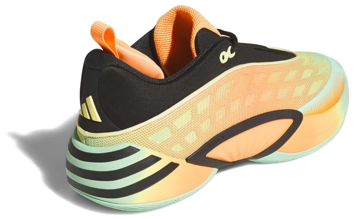 adidas D.O.N. Issue #8 'Panama' Basketball Shoes - Lucid Tangerine/Core Black/Pulse Mint - View 6