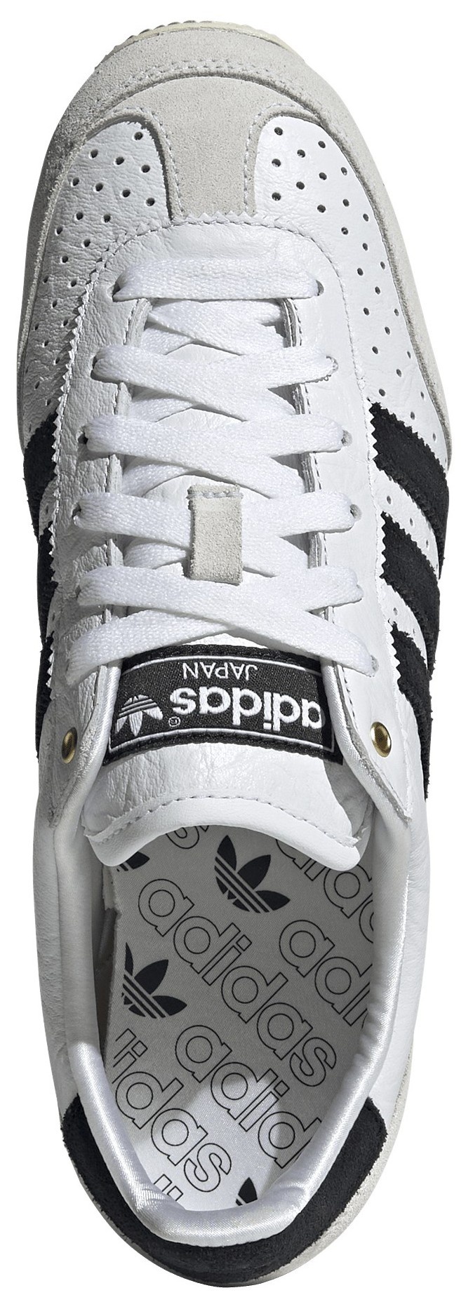 adidas Women's Japan Shoes - Ftwr White/Core Black/Gold Met - View 2