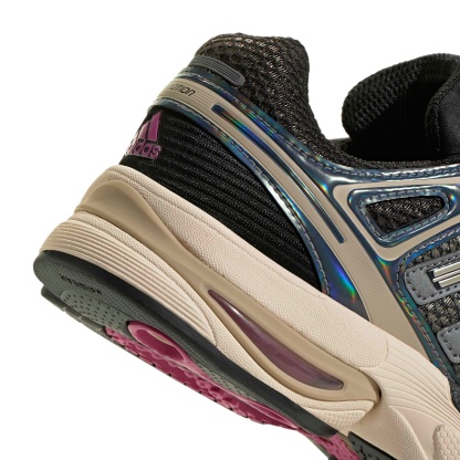 adidas Men's Adistar Control 5 Shoes - Black/Khaki/Semi Lucid Fuchsia - View 7