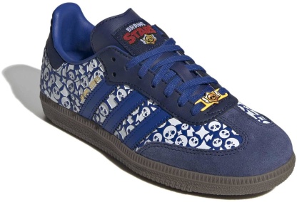 adidas Kids' Grade School Samba OG Shoes - Team Royal Blue/Team Royal Blue/Dark Blue - View 8