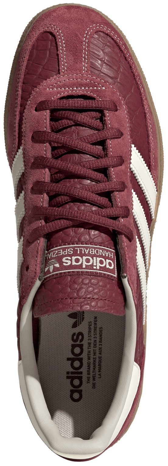 adidas Men's Handball Spezial Shoes - ShadowRed/CreamWhite/Gum - View 2