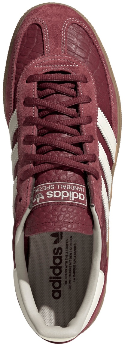 adidas Men's Handball Spezial Shoes - ShadowRed/CreamWhite/Gum - View 2