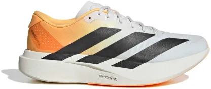 adidas Men's Adizero EVO SL Woven Running Shoes - Crystal/Lucid Tangerine/Iron - View 1