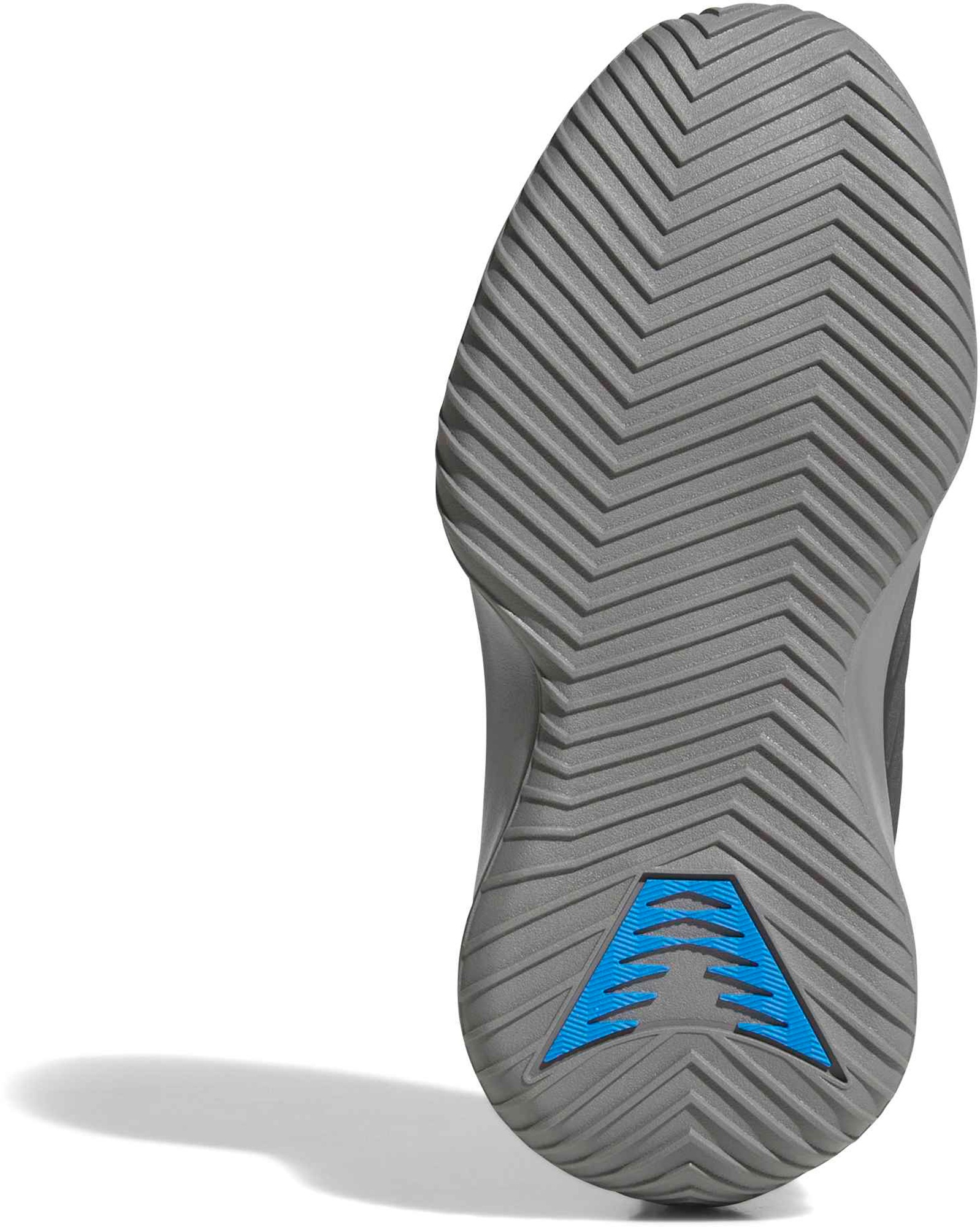 adidas Kids' Grade School Believe That. 1 Basketball Shoes - Grey/Carbon/Lucid Ray Blue - View 3