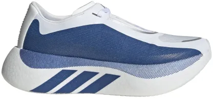 adidas Women's Hyperboost Edge Running Shoes - White/Blue - View 1