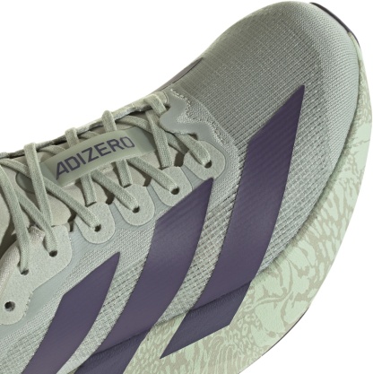 adidas Women's Adizero EVO SL Running Shoes - Halo Green/Trace Purple/Sandy Pink - View 7
