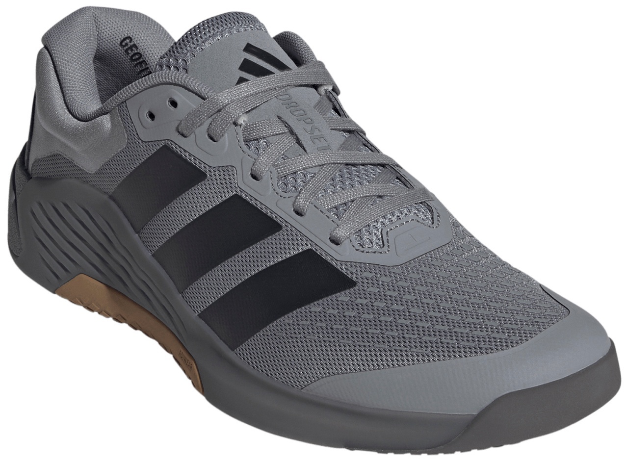 adidas Men's Dropset 4 Training Shoes - Grey/Carbon/Grey Five - View 6