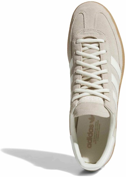 adidas Men's Handball Spezial Shoes - Khaki/White - View 2