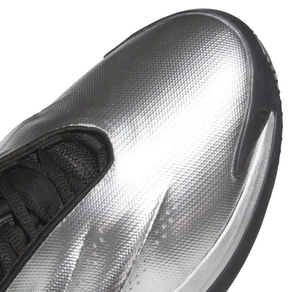 adidas Crazy Energy+ Basketball Shoes - Silver/Black/Red - View 7