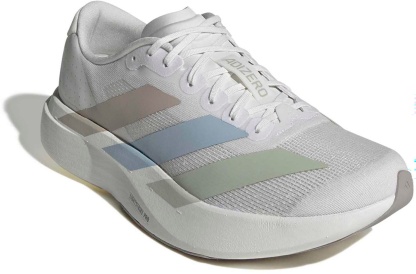 adidas Men's Adizero EVO SL Running Shoes - Crystal White/Wonder Blue/Wonder Blue - View 7