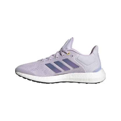 adidas Women's Pureboost 21 Running Shoes - Purple - View 3