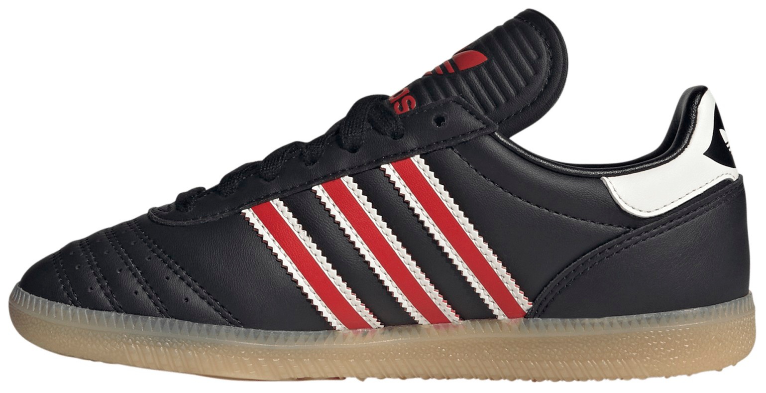 adidas Kids' Grade School Samba OG Shoes - Black/Off White/Gum - View 4