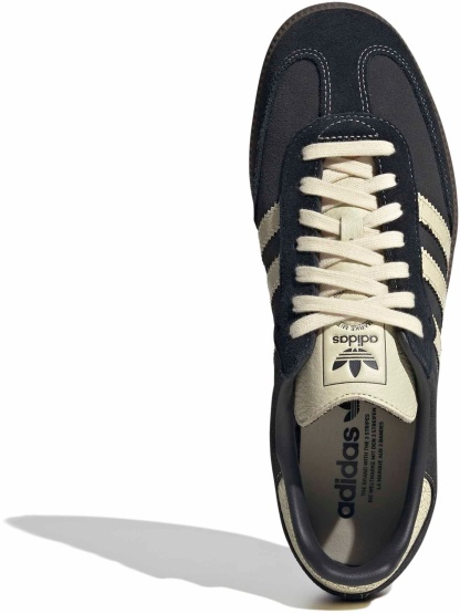 adidas Samba OG Shoes - Vint Carbon/Vanilla - View 2