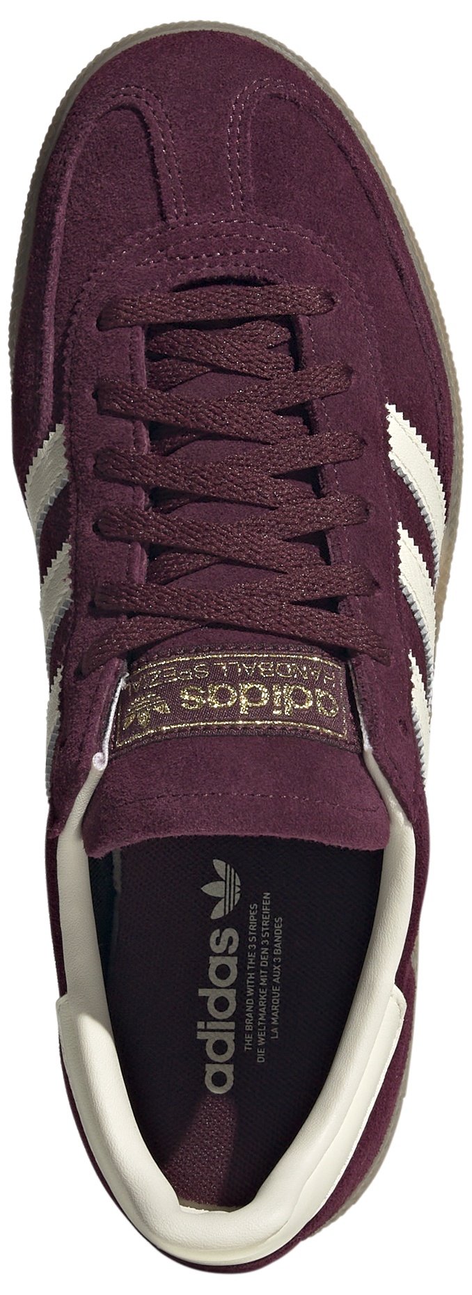 adidas Women's Handball Spezial Shoes - Maroon - View 2