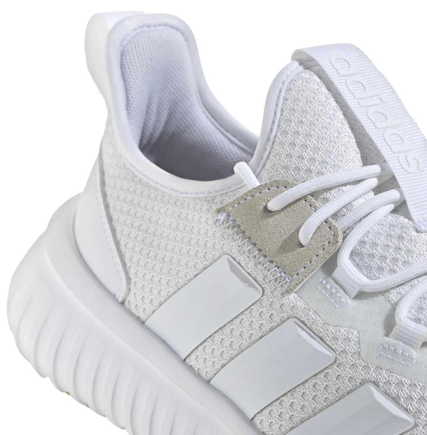 adidas Men's Kaptir 3.0 Shoes - White/White/Crystal White - View 2