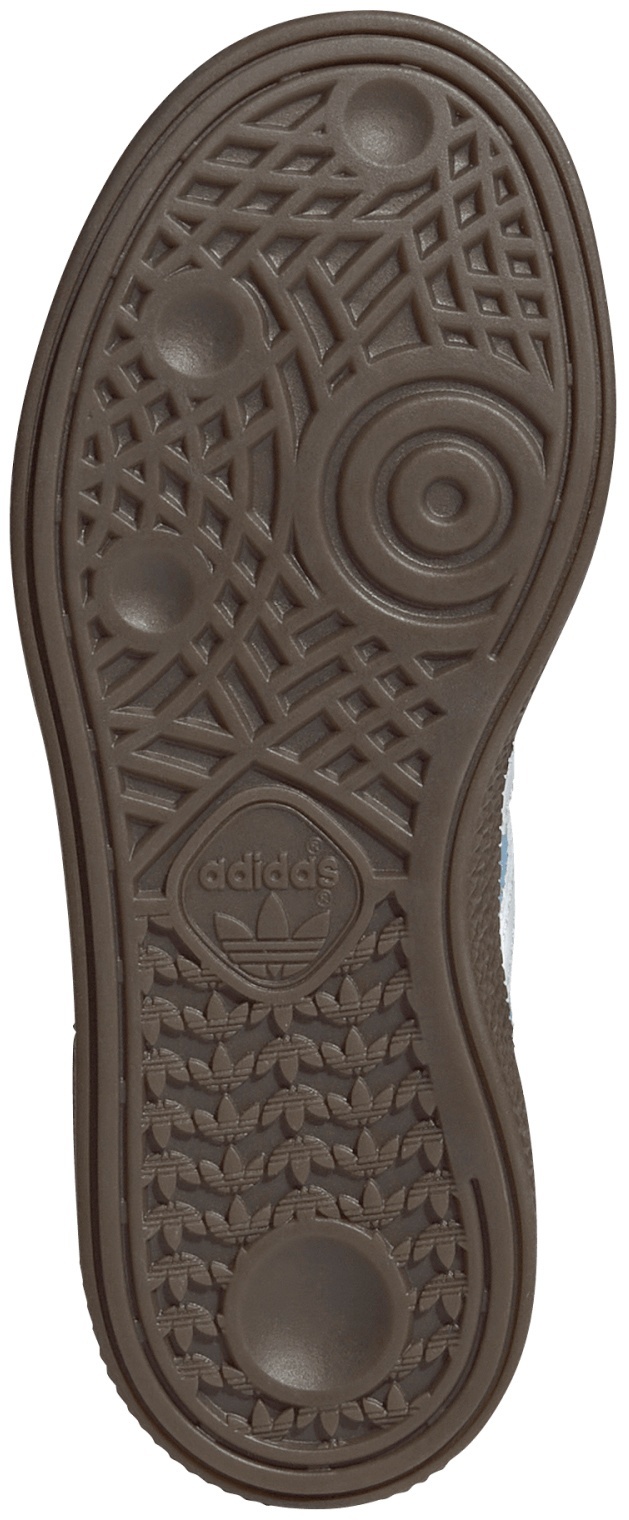 adidas Kids' Preschool Handball Spezial Shoes - Light Blue/White/Gum - View 3