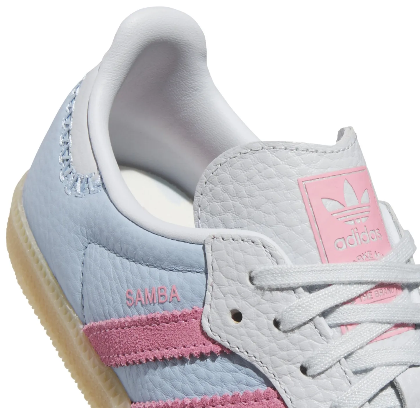 adidas Kids' Grade School Samba OG Shoes - Blue - View 7