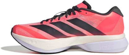 adidas Men's Adizero Boston 13 Running Shoes - Solar Turbo/Carbon/Charcoal - View 5