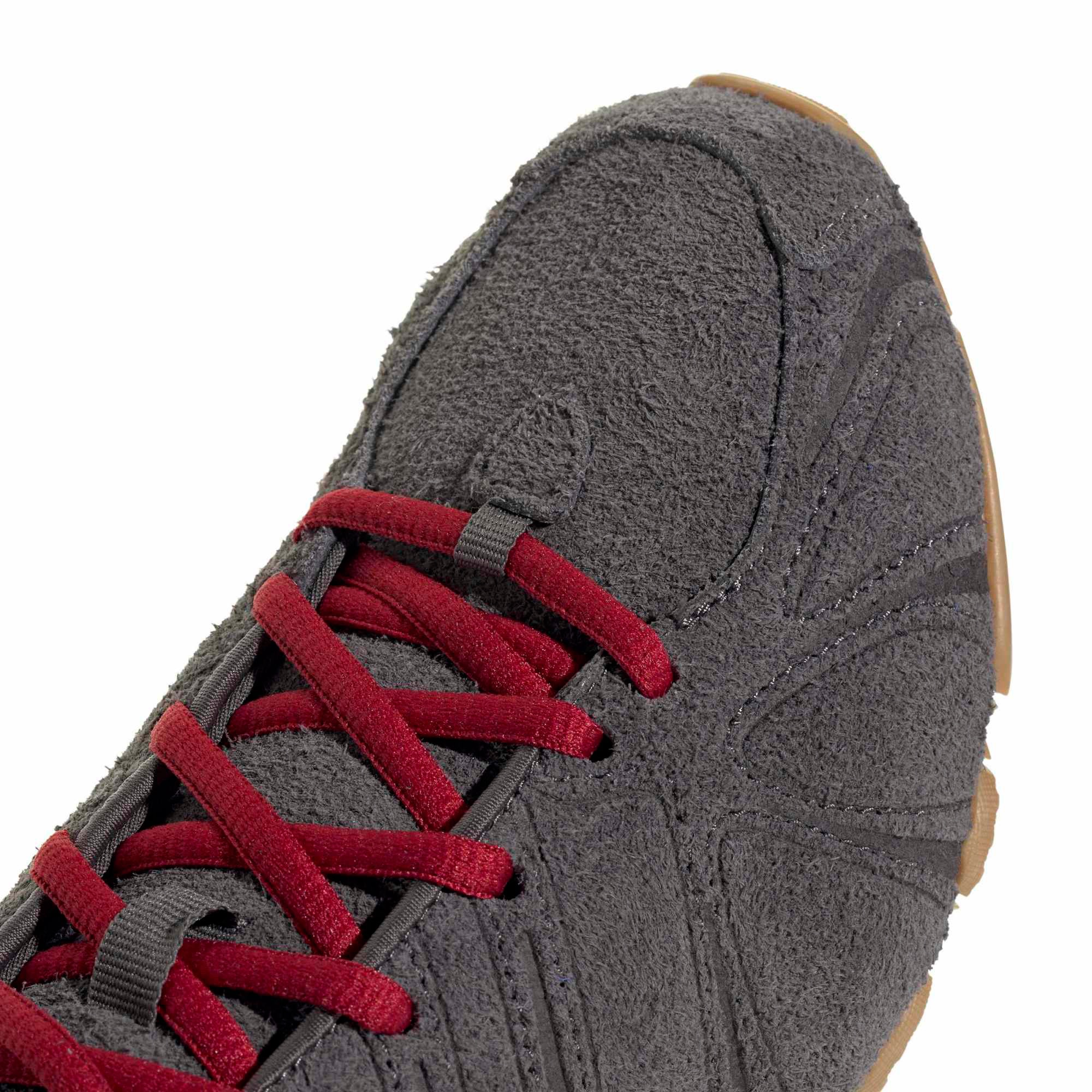 adidas Originals Women's Ghost Sprint Shoes - Suede Grey Strata/Red - View 7