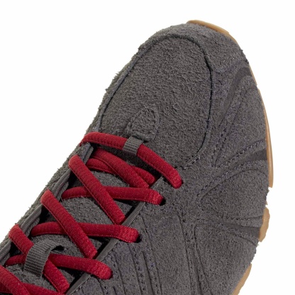 adidas Originals Women's Ghost Sprint Shoes - Suede Grey Strata/Red - View 7