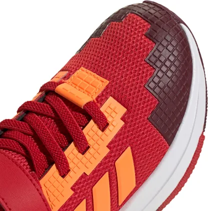 adidas Kids' Preschool Minecraft Pro Shoes - Better Scarlet/Maroon - View 7