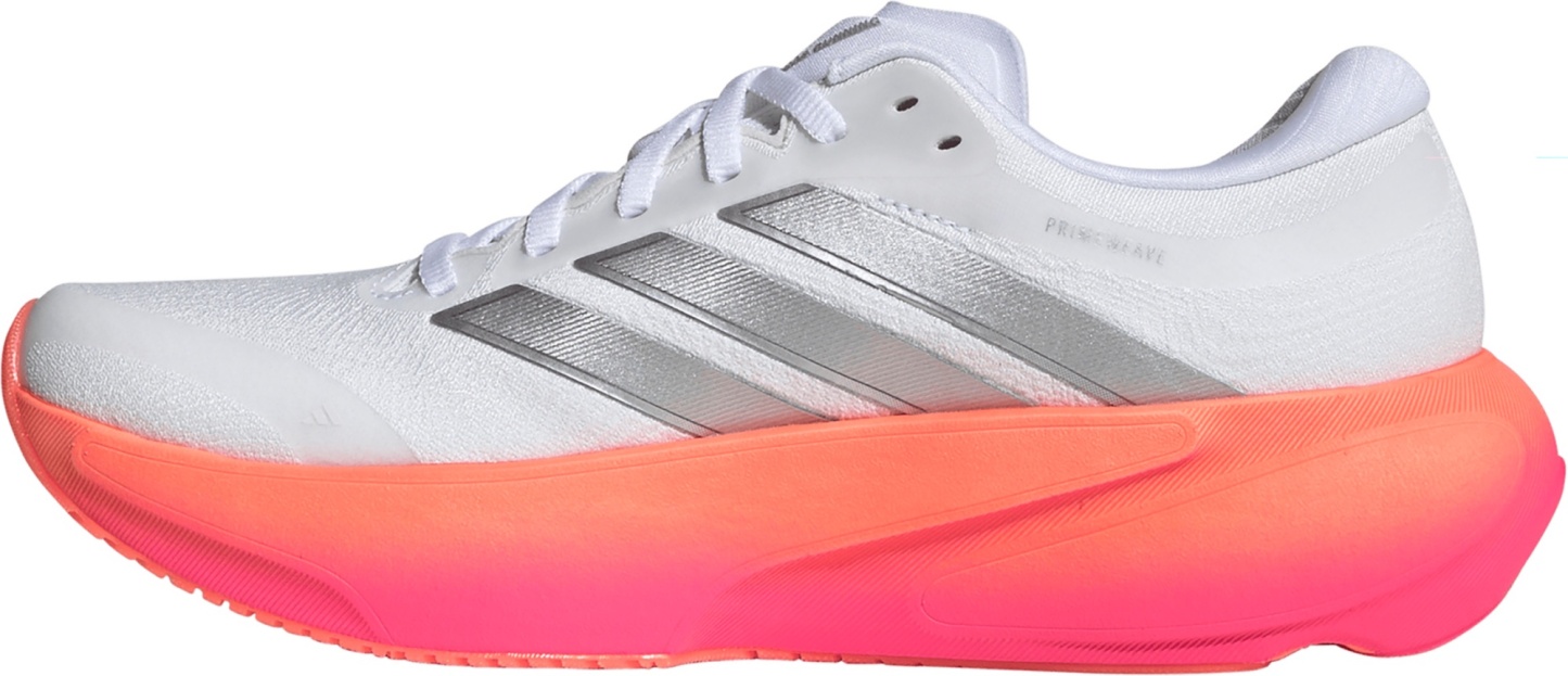 adidas Women's Supernova 3 Running Shoes - White/Silver Metallic/Lucid Pink - View 4