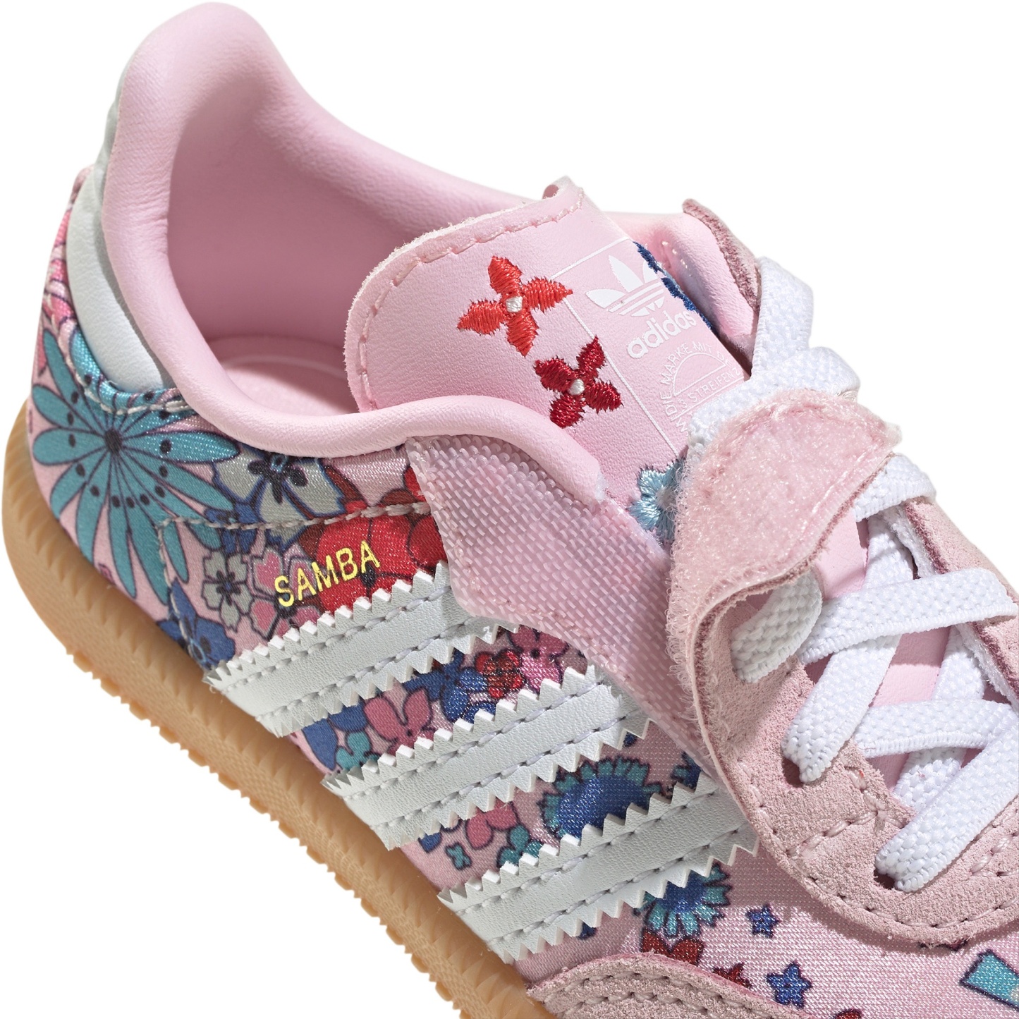 adidas Toddler Samba OG Shoes - Clear Pink/White/Gum - View 7