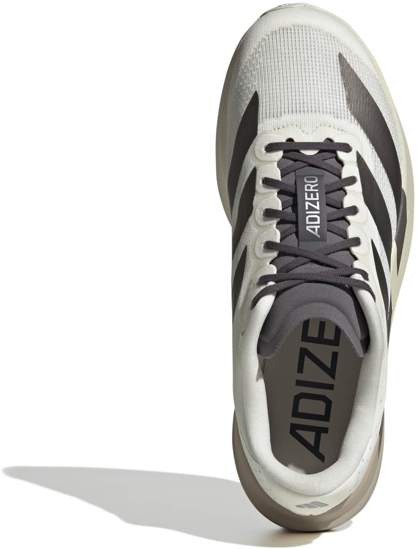 adidas Men's Adizero EVO SL Running Shoes - Coffee/White - View 2