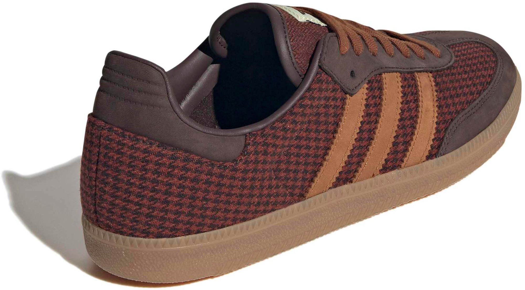 adidas Samba OG Shoes - Hndstooth Coffee/Brnz - View 5
