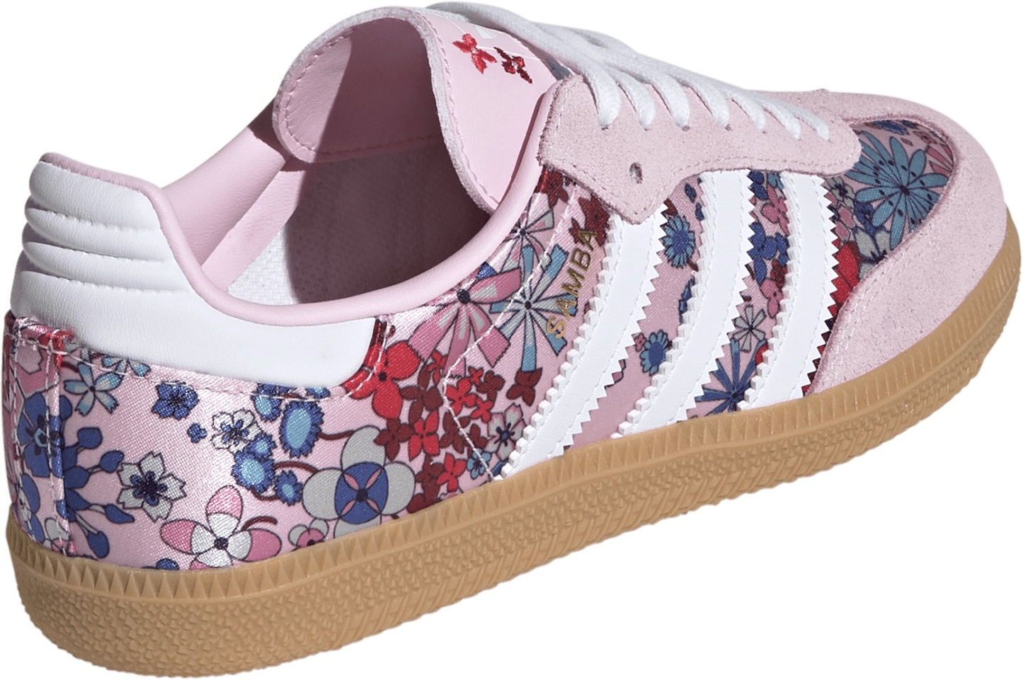 adidas Kids' Grade School Samba OG Shoes - Clear Pink/White/Gum - View 6