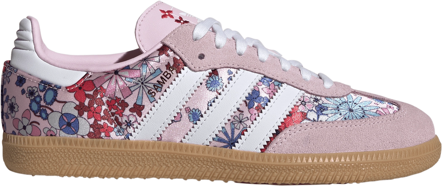 adidas Kids' Grade School Samba OG Shoes - Clear Pink/White/Gum - View 1