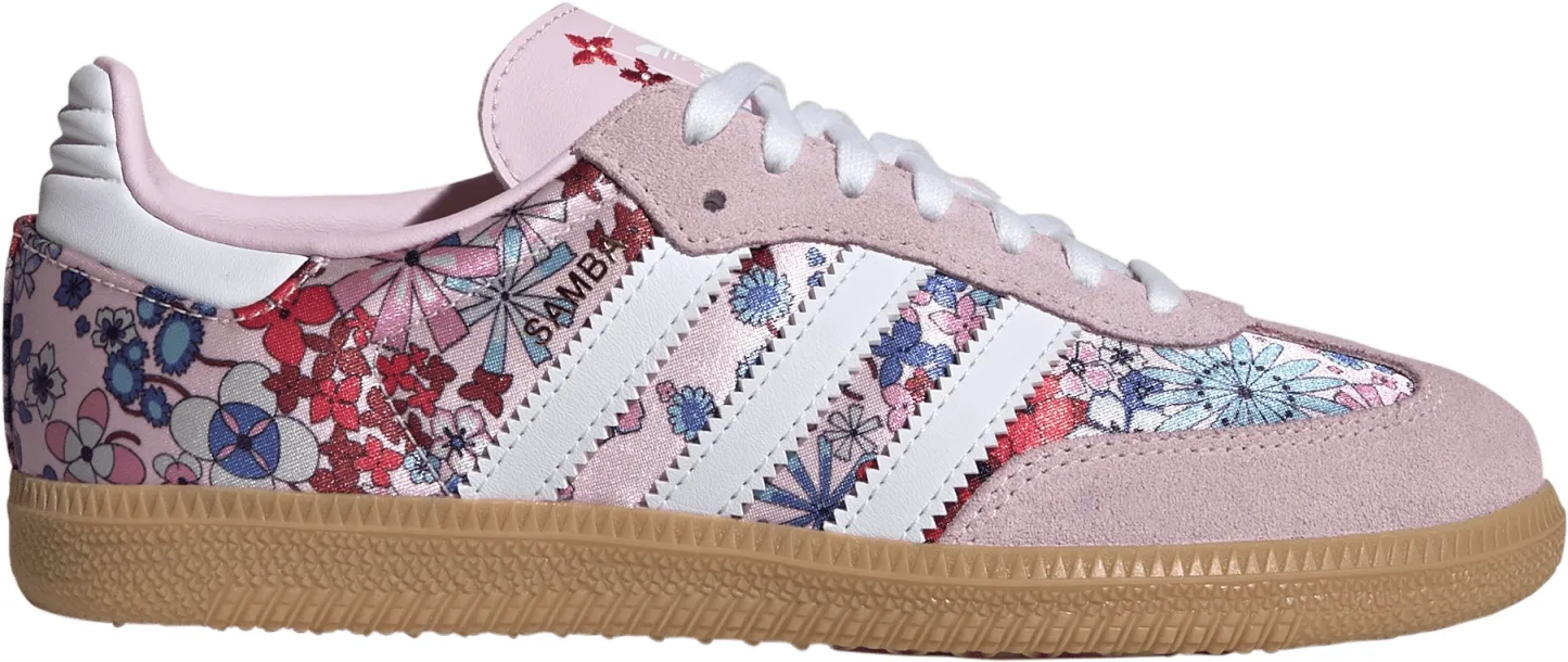 adidas Kids' Grade School Samba OG Shoes - Clear Pink/White/Gum - View 1