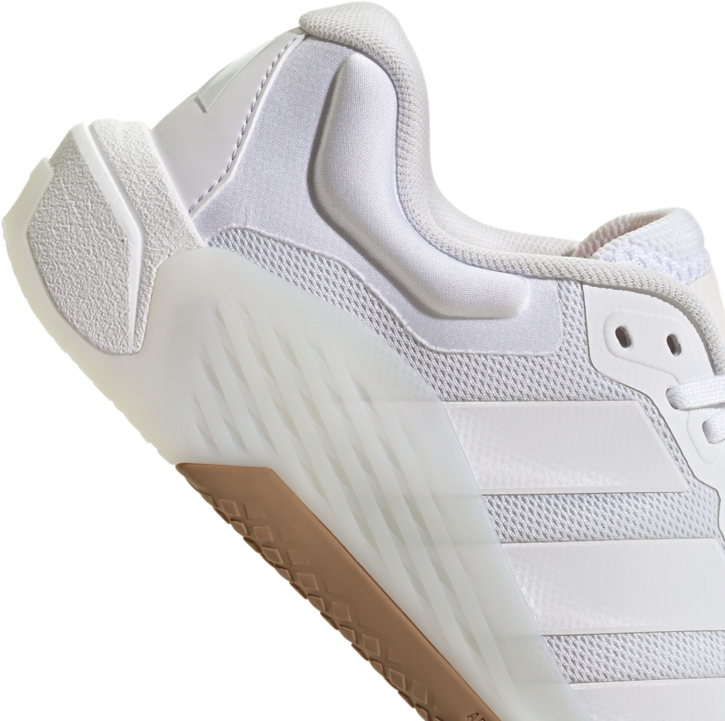 adidas Women's Dropset 4 Power Training Shoes - White/White - View 8