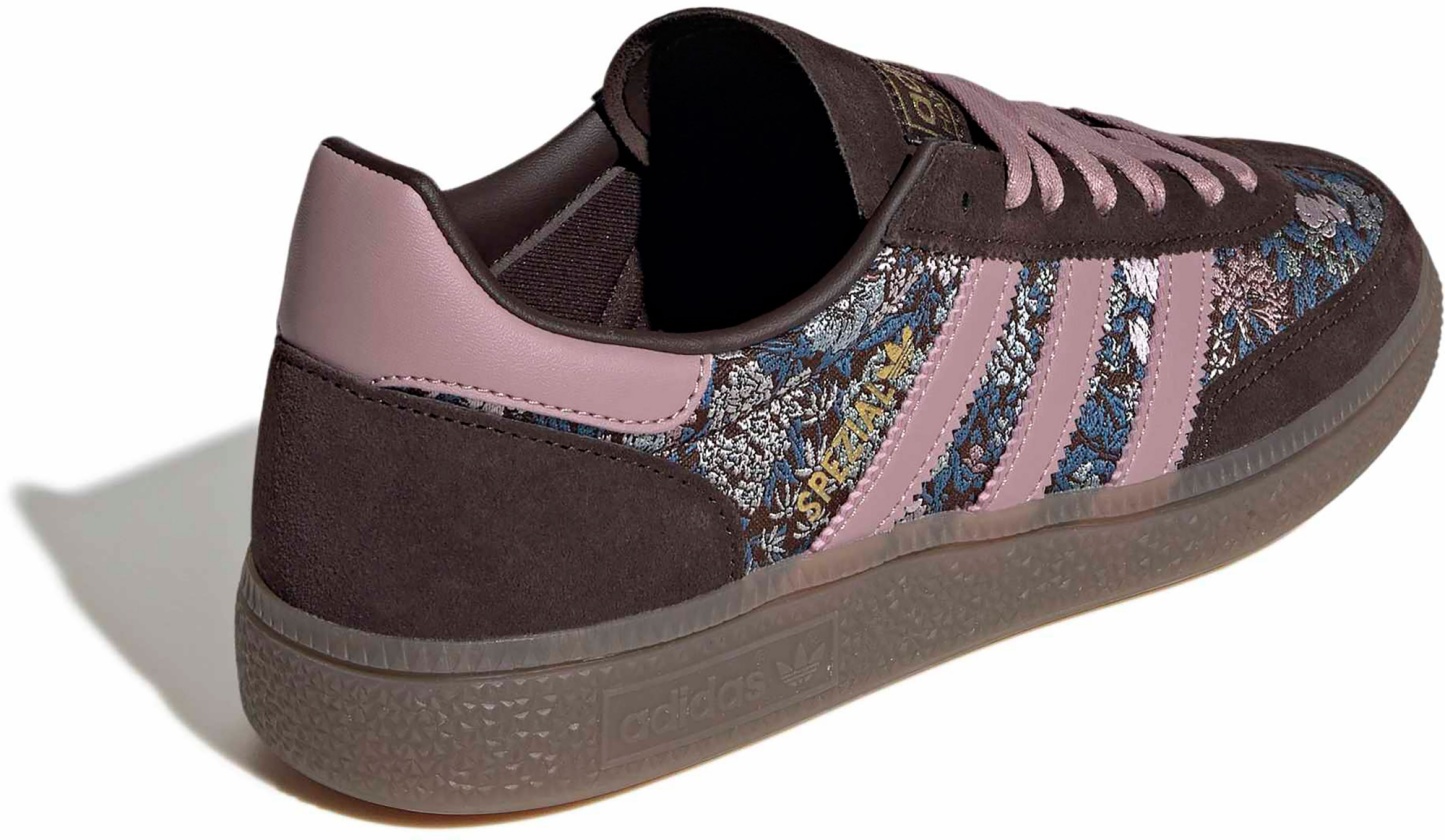 adidas Women's Handball Spezial x Liberty London Shoes - Aurora Coffee/Magic Mauve - View 5