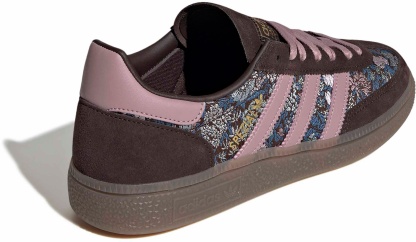 adidas Women's Handball Spezial x Liberty London Shoes - Aurora Coffee/Magic Mauve - View 5