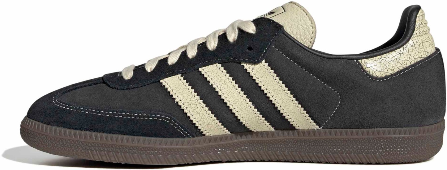 adidas Samba OG Shoes - Vint Carbon/Vanilla - View 4