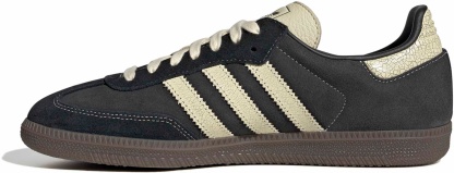 adidas Samba OG Shoes - Vint Carbon/Vanilla - View 4