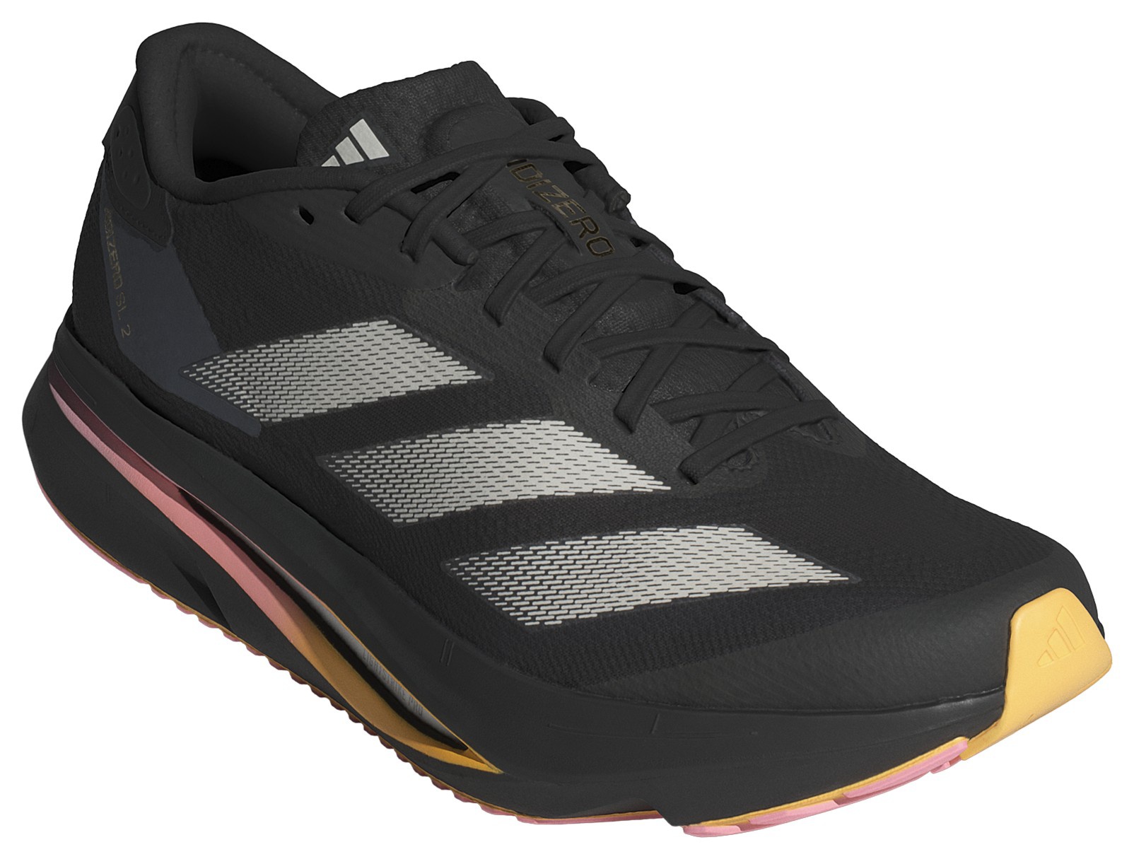 adidas Women's Adizero SL2 Running Shoes - Black/Spark - View 5